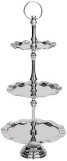 EcWorld Enterprises 7761803 Urban Designs 3-Tier Chef Tray Server And Dessert Platter Stand