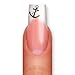 Nailart NAIL TATTOO STICKER - maritim/navy/anchor - black