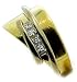 Vintage 18k Gold and Princess Cut Diamond Ring