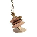Aquamarine Pendulum 01 Labradorite Rhodonite Jasper Reiki Energy Healing Crystal