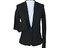 Calvin Klein One Button Fitted Jacket