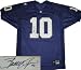Brady Quinn Autographed/Hand Signed Notre Dame Authentic Blue Adidas Jersey