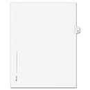 Avery Legal Dividers, Premium Individual Tab Titles, Letter Size, Side Tabs, #33, Pack of 25 (01033)