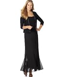 Alex Evenings Rhinestone Trim Sleeveless Dress with Jacket 31nTv7ivrAL. SL160 Alex Evenings Rhinestone Trim Sleeveless Dress with Jacket