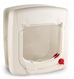 Essential Pet Products Ppa00-11325 Cat Flap 4Way White