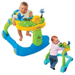 Buy Low Price Kolcraft Enterprises Tiny Steps 2-in-1 Walker – King of the Forest KW003-KRA