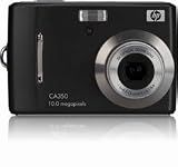 Bundle HP CA350 Black Digital Camera (10.3 Megapixel, 3x Optical Zoom, 2.7 LCD, up to 3200 ISO, Smile Blink and Face Detection) with Semi Hard Case, Sony Batteries and Charger