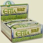 Omega 3 Chia Energy Bar Chocolate Box Greens+ (Orange Peel Enterprises) 12 Bars Box