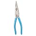 Channellock 318WS 8-3/8-Inch Long Nose Plier Side Cutter with Heavy Duty Wire Stripping Holes