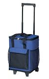 LARGE ROLLING INSULATED WHEELED COOLER BAG