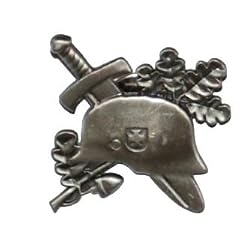 Original Handycop� Ansteckpin P90154 PIN aus Metall f�r Sammler Motiv - Stahlhelm mit eisernes Kreuz