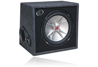 KICKER 12" SINGLE CVR SUB BOX VENTED