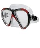 Hawk Eyes Low Volume Slim Frame with Added Vision Scuba Mask, Diving Mask, Snorkeling Mask, Snorkel Mask