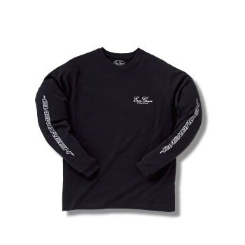 エバーグリーン(EVERGREEN) EGロングTシャツDタイプ(単色) ブラック 3L 5216241