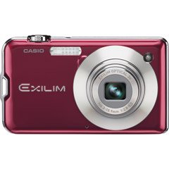Casio Exilim EX-S10RD 10.1MP 3x Zoom 2.7-Inch LCD Screen Digital Camera (Red)