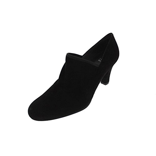 black suede shooties