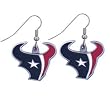 Houston Texans Dangle Earrings - NFL Football Fan Shop Sports Team Merchandise