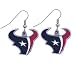 Houston Texans Dangle Earrings - NFL Football Fan Shop Sports Team Merchandise