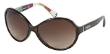 Coach HC8008 5001/ 13 L010 Alicia Tortoise Plastic Sunglasses With Logo Detail And Colorful Inside