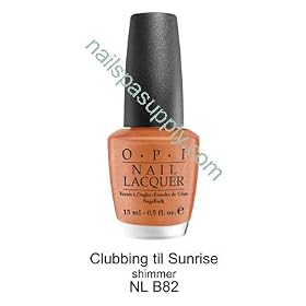 OPI Clubbing til Sunrise B82 South Beach Collection