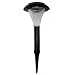 10 PREMIUM BLACK BRIGHT ICE WHITE LED GARDEN SOLAR LIGHTS