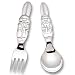 Reed & Barton Rabbit Silver Plate Infant Flatware 2-pc.