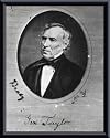 Art Poster Metal Framed Print - President Zachary Taylor - Artist: National Archive- Poster Size: 14 X 11