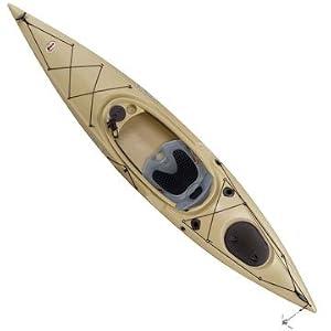 Old Town Canoes and Kayaks XT 120 Dirigo Angler Fishing Kayak, Tan by