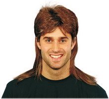 Childrens Toyshop  Toys : Mullet Wig | Jason Brown Colour
