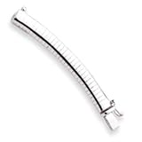 14k Gold White Gold 8mm Dome Omega Extender for Necklace