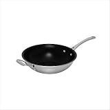 Le Creuset 3-Ply Stainless-Steel 11-Inch Nonstick Stir Fry Pan