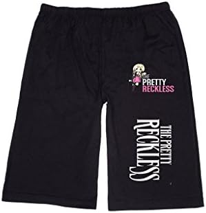 HAIHX Men's The Pretty Reckless Cute Drawing the pretty reckless Lounge breeches Shorts Pants XL Black