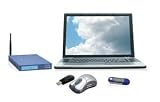 Intel T5550 1GB-RAM 120GB DVDRW Router Mice MP3 Vista Prem 17