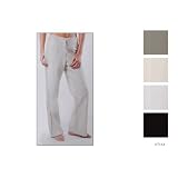 Ladies/Womens Plain Full Length Linen Trousers