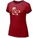 Nike Boston Red Sox Ladies Red Cooperstown Ringer Tissue T-shirt