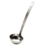 MIU 13-Inch Polished Stainless-Steel Large Soup Ladle