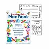 Preschool Daily Plan Book, 64 Pages, 52 Teaching Tips
