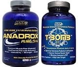 Anadrox Muscle Combo-Anadrox & T-Bomb II Thermogenic Muscle Formula, 1ct