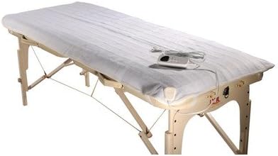 Sivan Health and Fitness Standard Electric 3 Heat Level Massage Table Warmer Pad