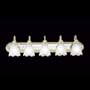 Thomas Lighting M1730-70 Five Light Bath Bracket, Polished Brass Finish
