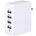 iDsonix 5V 6A 30W Universal AC Wall Charger with Two 5V 2.1A Port and Two 5V 1A Port