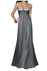  Chiffon Sweetheart Prom Dress  With Rhinestones