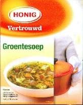 Honig Vertrouwd Groentesoep (Dried Mix to Make Vegetable Soup)12 Pack x ea 3.2 oz/66 g