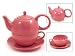 Tea for One Desert Rose Gloss Finish - EnglishTeaStore Brand