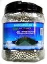 5000 Ct Bottle - .20g Biodegradable Airsoft BB's Artic White