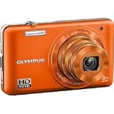 Olympus VG-160 14MP Digital Camera with 5x Optical Zoom (Orange)