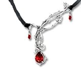 Passion Pendant Necklace with Blood Droplets
