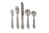 Lunt 1902 Stainless Steel Flatware 5-Piece Place Setting, Service for 1