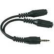 RCA 6&rdquo; Mini Stereo Headphone Y-adapter with 6 foot cable (AH26N)
