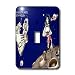 Londons Times Funny Music Cartoons - Michael Jackson Collectible, Real Moonwalk - Light Switch Covers - single toggle switch Image